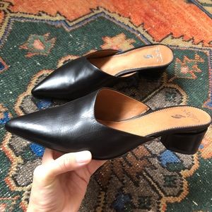 Franco Sarto Leather Visa Mule